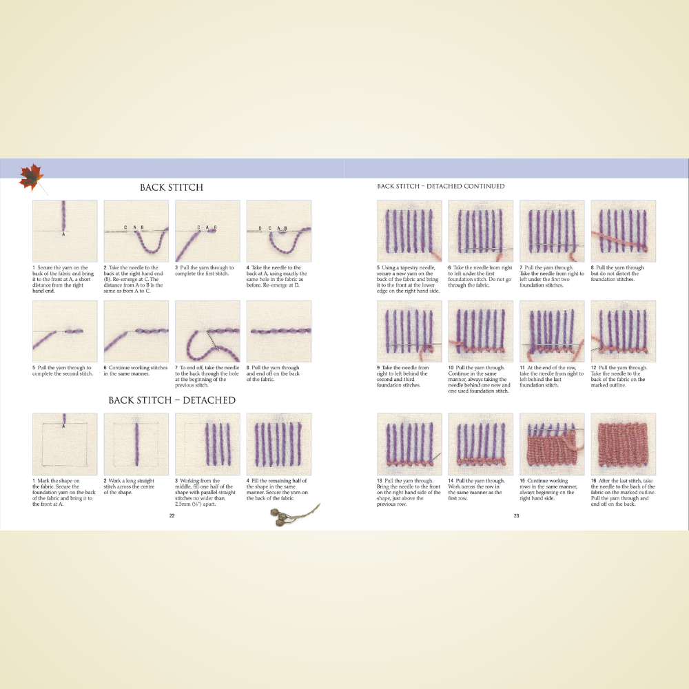 A-Z of Embroidery Stitches: A Complete Manual for the Beginner Through to the Advanced Embroiderer