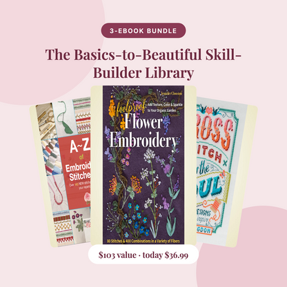 The Basics-to-Beautiful Skill-Builder Library | 3 Guides to Florals & Pieces People Gasp At