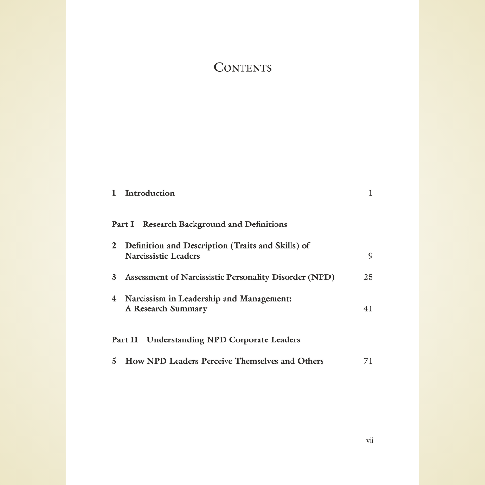 Narcissism at Work: Personality Disorders of Corporate Leaders and Employees by Marie-Line Germain